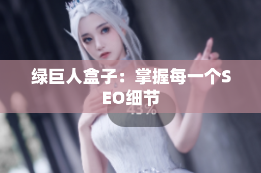 绿巨人盒子：掌握每一个SEO细节
