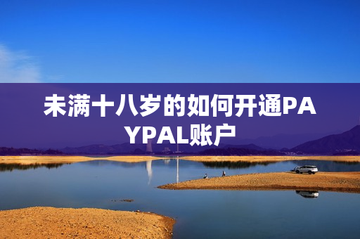 未满十八岁的如何开通PAYPAL账户