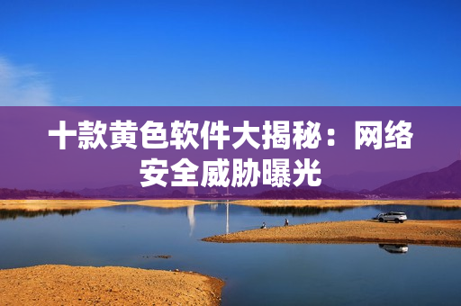 十款黄色软件大揭秘：网络安全威胁曝光