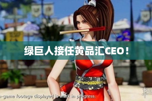 绿巨人接任黄品汇CEO！