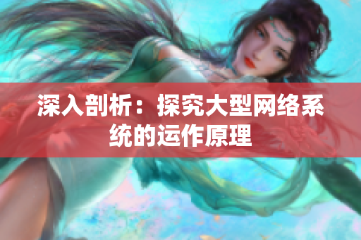 深入剖析：探究大型网络系统的运作原理