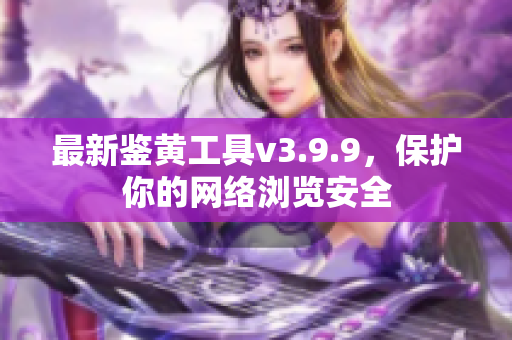 最新鉴黄工具v3.9.9，保护你的网络浏览安全