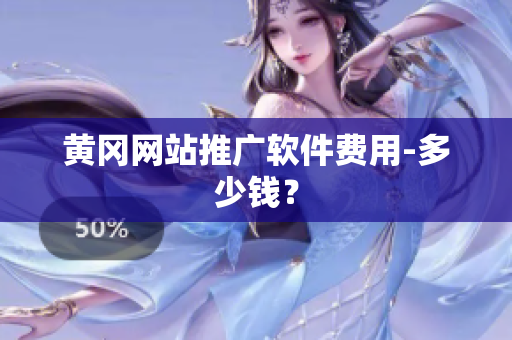 黄冈网站推广软件费用-多少钱？