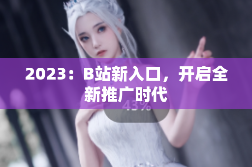 2023：B站新入口，开启全新推广时代