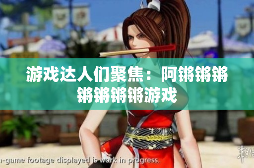 游戏达人们聚焦：阿锵锵锵锵锵锵锵游戏