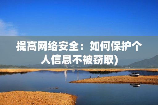 提高网络安全：如何保护个人信息不被窃取)