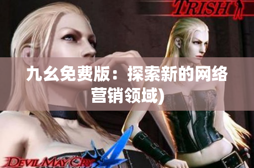 九幺免费版：探索新的网络营销领域)