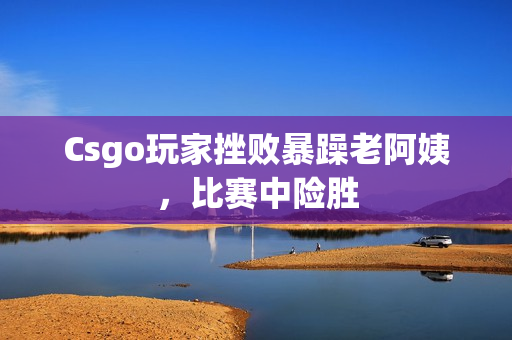 Csgo玩家挫败暴躁老阿姨，比赛中险胜