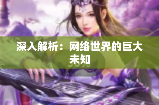 深入解析：网络世界的巨大未知