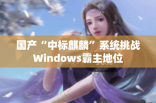 国产“中标麒麟”系统挑战Windows霸主地位