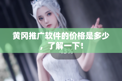 黄冈推广软件的价格是多少，了解一下！