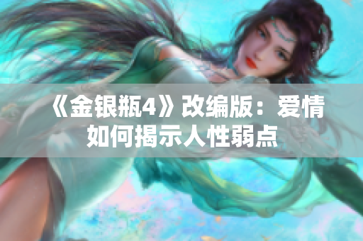 《金银瓶4》改编版：爱情如何揭示人性弱点