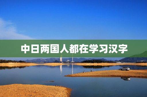 中日两国人都在学习汉字