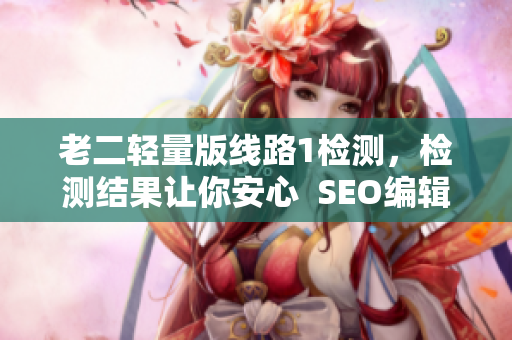 老二轻量版线路1检测，检测结果让你安心  SEO编辑