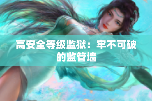 高安全等级监狱：牢不可破的监管墙
