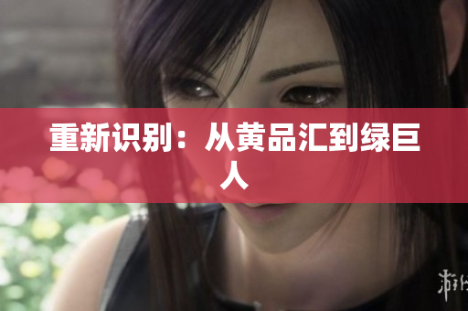 重新识别：从黄品汇到绿巨人
