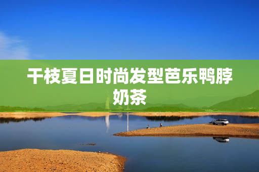 干枝夏日时尚发型芭乐鸭脖奶茶