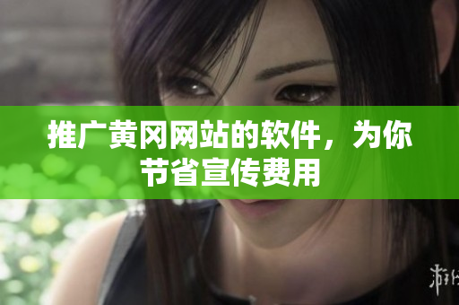 推广黄冈网站的软件，为你节省宣传费用
