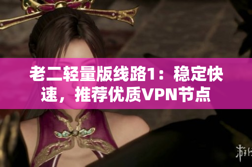 老二轻量版线路1：稳定快速，推荐优质VPN节点