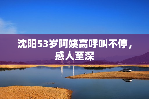 沈阳53岁阿姨高呼叫不停，感人至深
