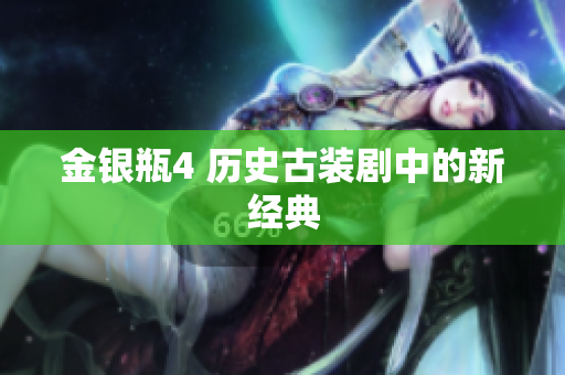 金银瓶4 历史古装剧中的新经典