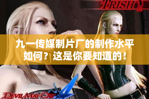 九一传媒制片厂的制作水平如何？这是你要知道的！
