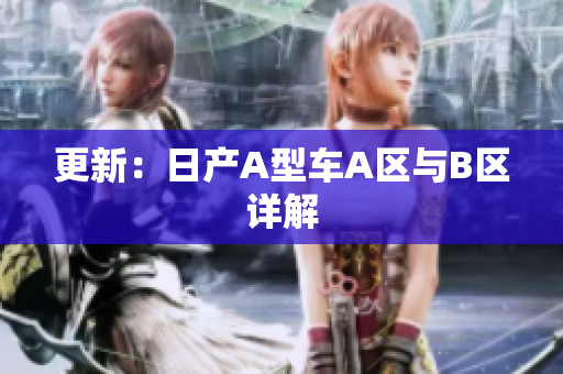 更新：日产A型车A区与B区详解