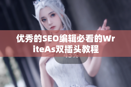 优秀的SEO编辑必看的WriteAs双插头教程