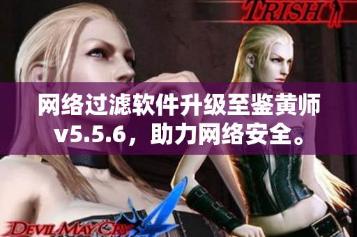 网络过滤软件升级至鉴黄师v5.5.6，助力网络安全。