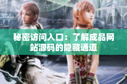 秘密访问入口：了解成品网站源码的隐藏通道