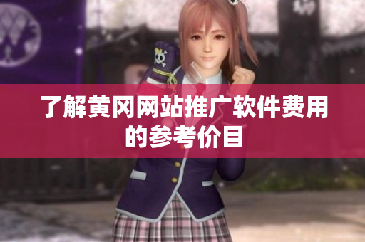 了解黄冈网站推广软件费用的参考价目