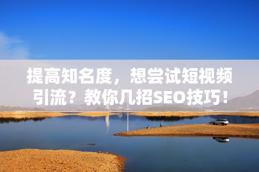提高知名度，想尝试短视频引流？教你几招SEO技巧！