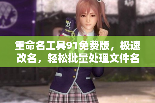 重命名工具91免费版，极速改名，轻松批量处理文件名称