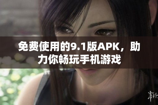 免费使用的9.1版APK，助力你畅玩手机游戏