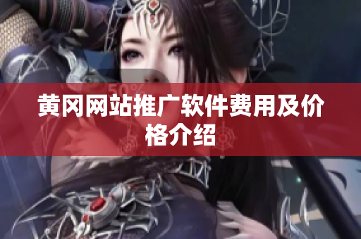 黄冈网站推广软件费用及价格介绍