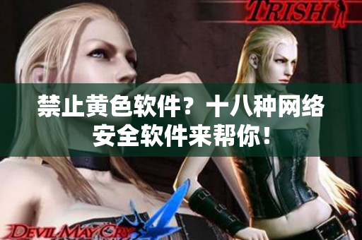 禁止黄色软件？十八种网络安全软件来帮你！