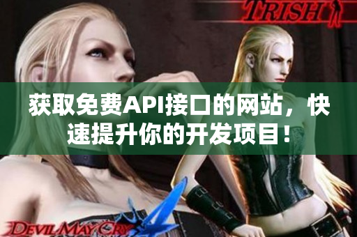 获取免费API接口的网站，快速提升你的开发项目！