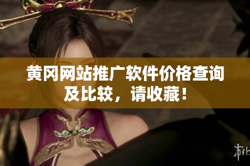 黄冈网站推广软件价格查询及比较，请收藏！