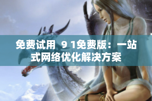 免费试用  9 1免费版：一站式网络优化解决方案