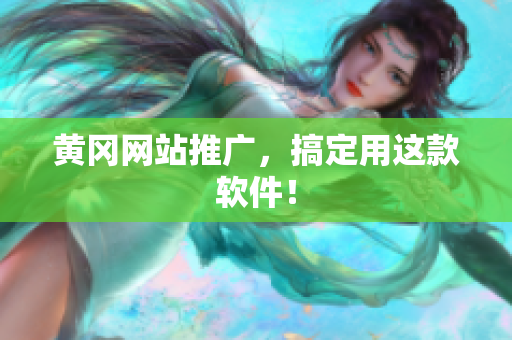 黄冈网站推广，搞定用这款软件！