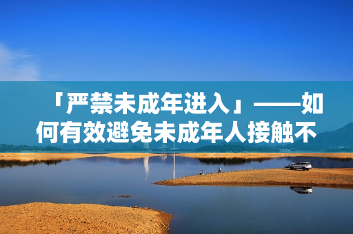 「严禁未成年进入」——如何有效避免未成年人接触不良信息