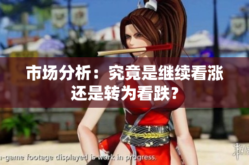 市场分析：究竟是继续看涨还是转为看跌？