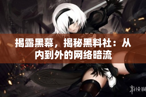 揭露黑幕，揭秘黑料社：从内到外的网络暗流