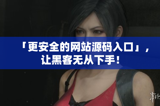 「更安全的网站源码入口」，让黑客无从下手！