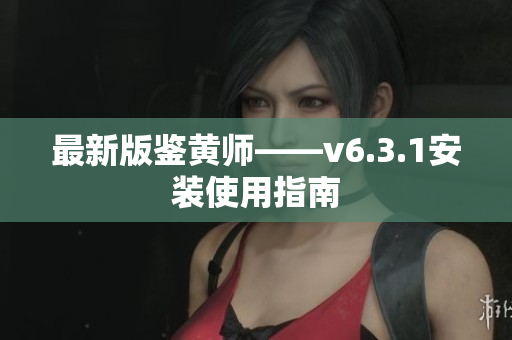 最新版鉴黄师——v6.3.1安装使用指南