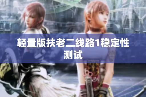 轻量版扶老二线路1稳定性测试