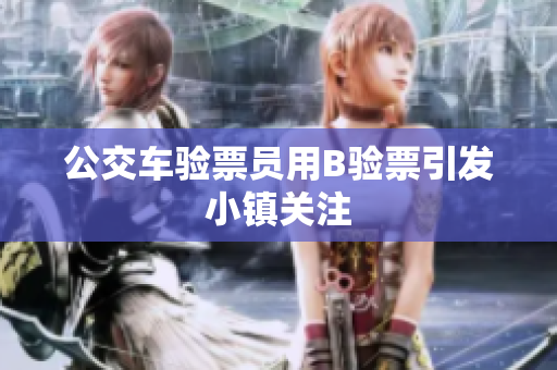 公交车验票员用B验票引发小镇关注
