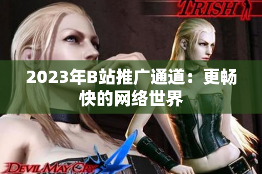 2023年B站推广通道：更畅快的网络世界