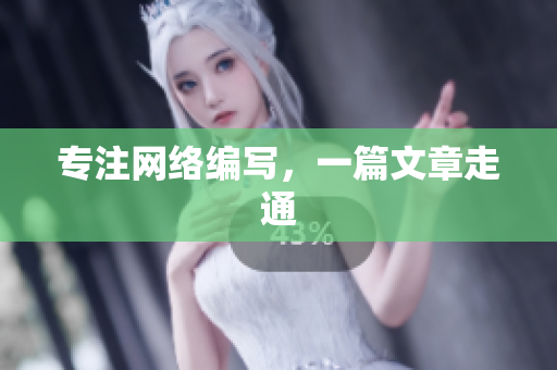 专注网络编写，一篇文章走通
