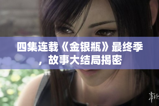 四集连载《金银瓶》最终季，故事大结局揭密